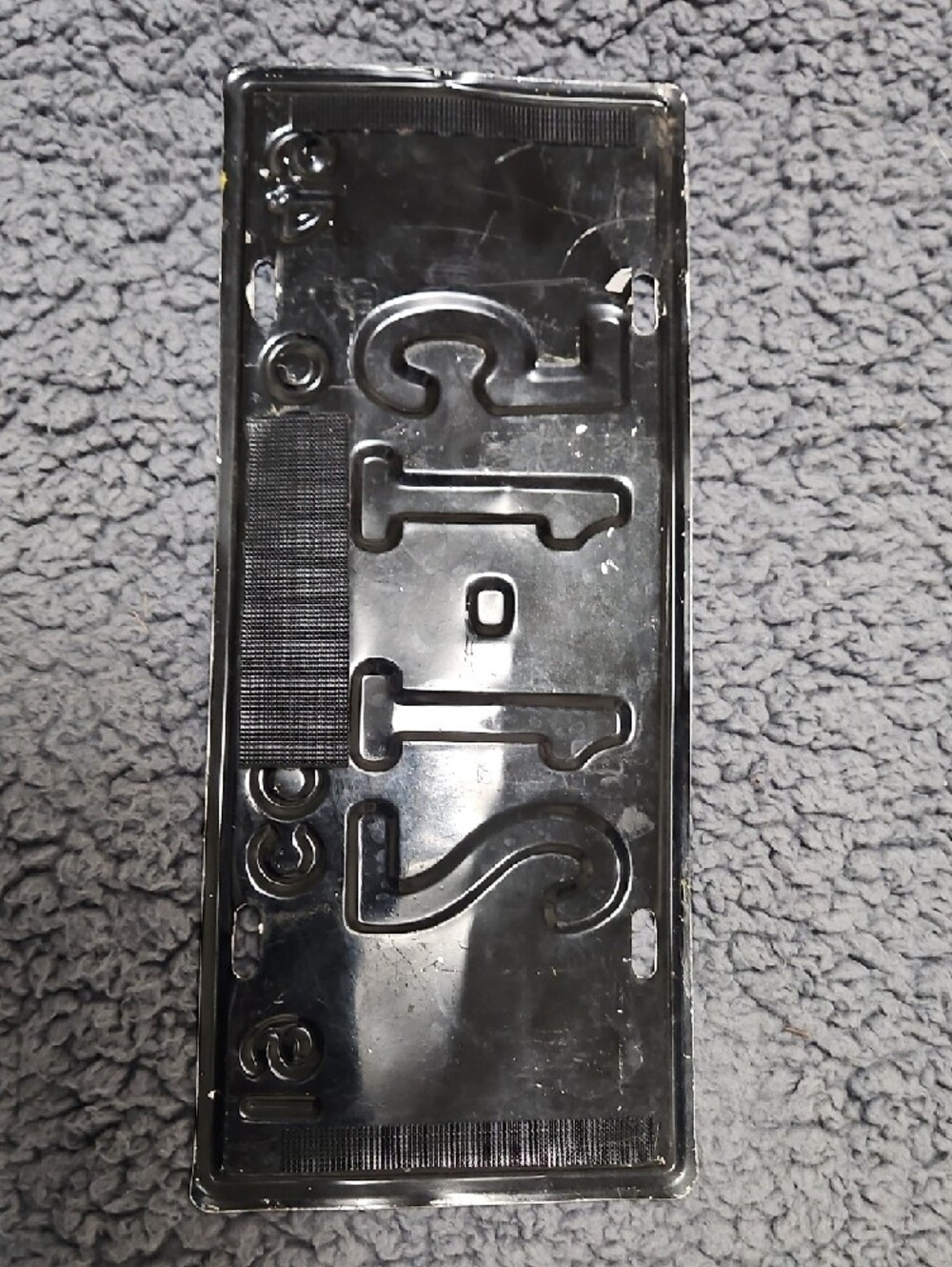 Vintage Colorado License Plate Wall Decor - Black & Yellow - Picture 2 of 3